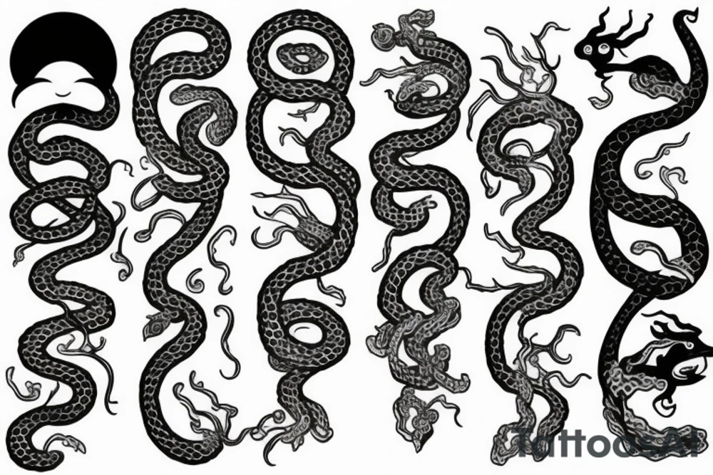 snake tattoo idea