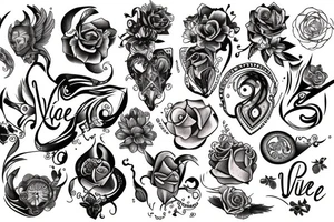 tatouage qui decris la vie tattoo idea