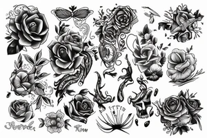 tatouage en rapport a la vie tattoo idea