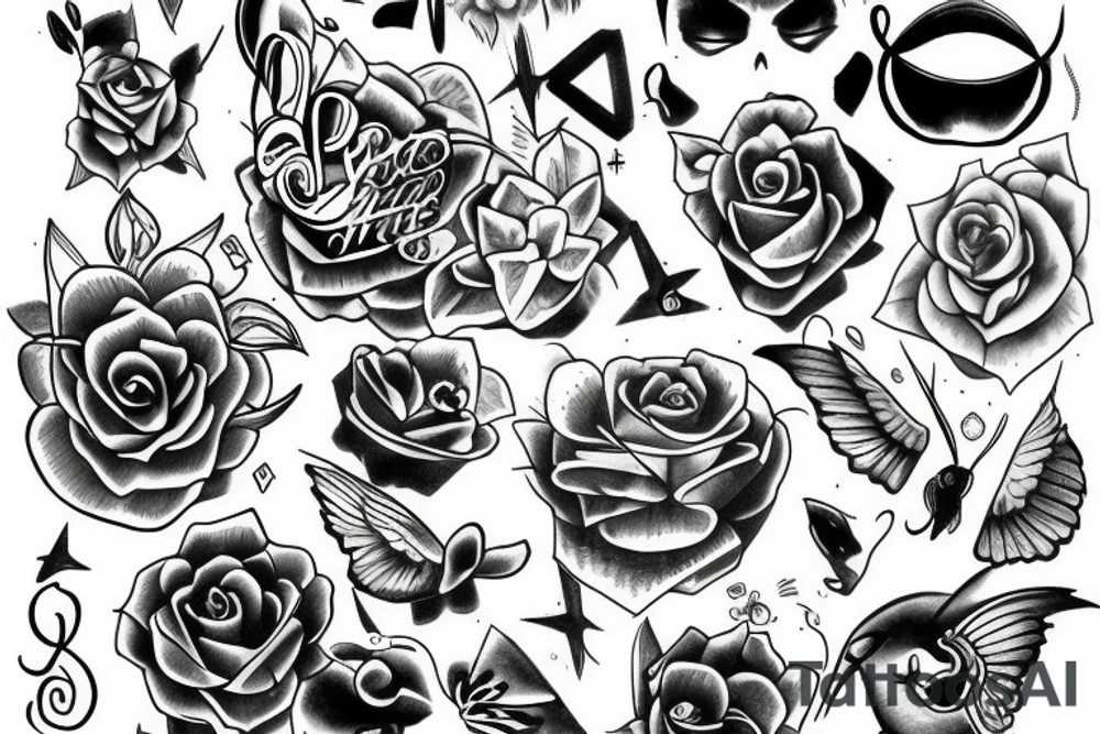 tatouage en rapport a la vie tattoo idea
