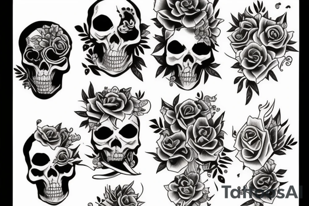 tatouage en rapport a la mort tattoo idea