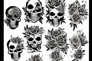 tatouage en rapport a la mort tattoo idea