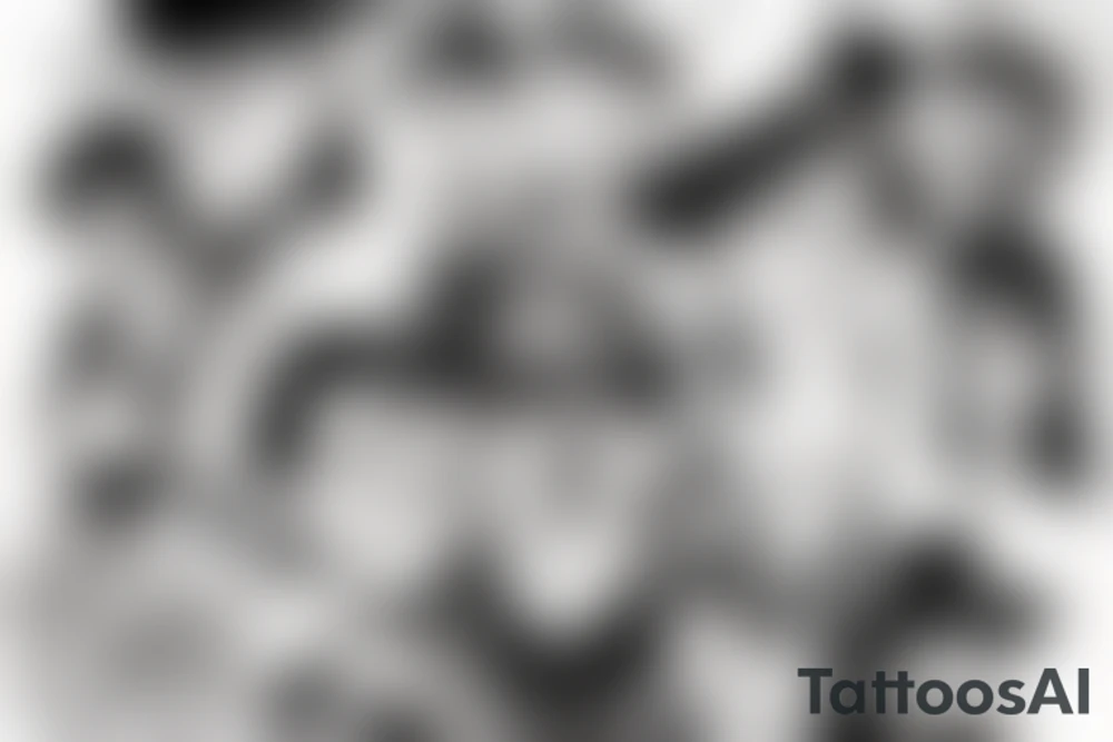 Jotaro kujo tattoo idea