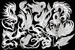 Immortal spirit tattoo idea