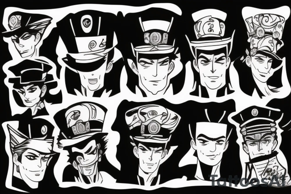 Jotaro kujo tattoo idea