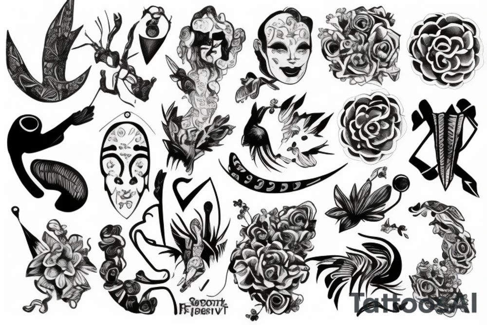 Extrovert spirit tattoo idea