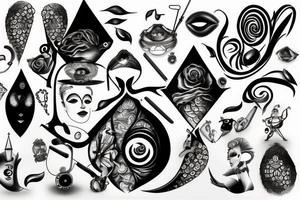 Kois and Diamonds tattoo idea