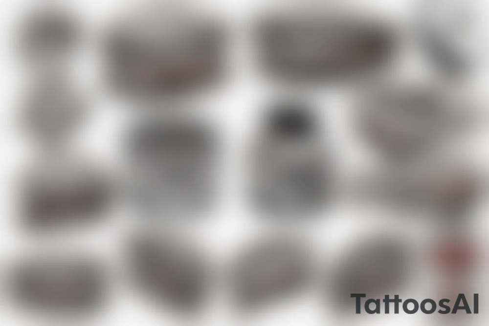 Nutella sandwich tattoo idea