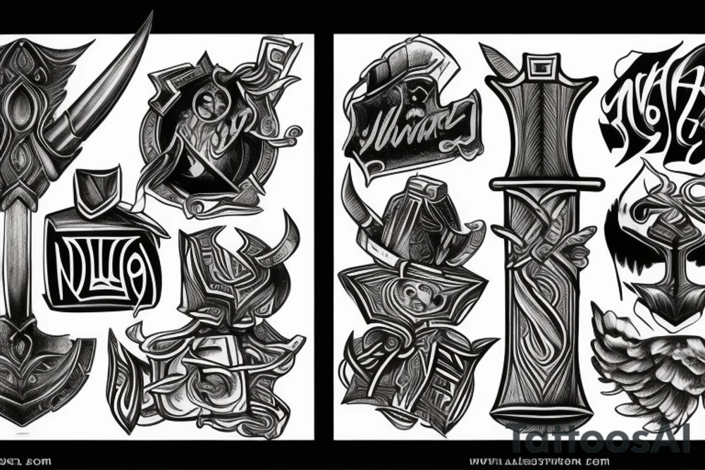Mjölnir tattoo idea