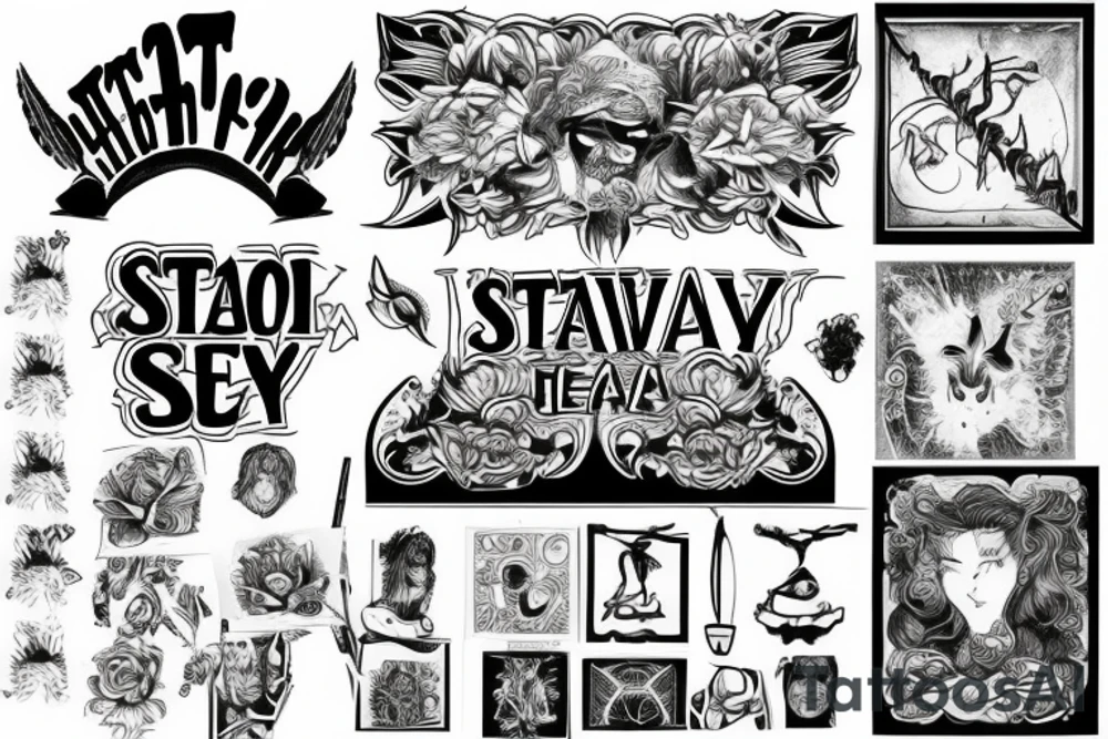 stairway to heaven tattoo idea