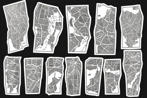 Palestine map tattoo idea