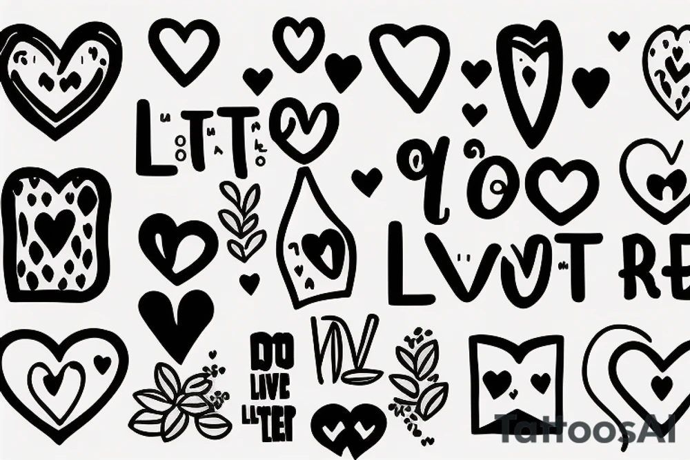 a little love is better than none tattoo idea