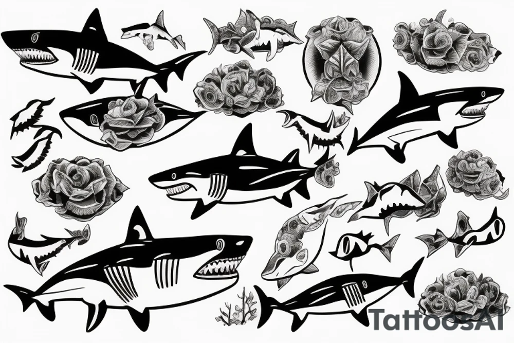 Shark tattoo idea