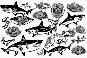 Shark tattoo idea