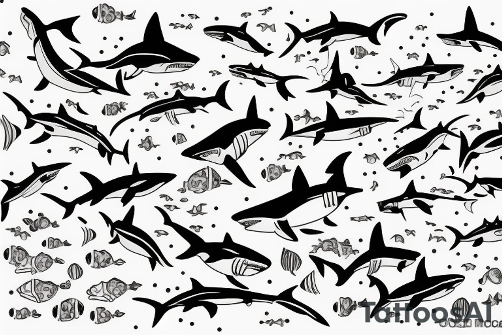 Shark tattoo idea