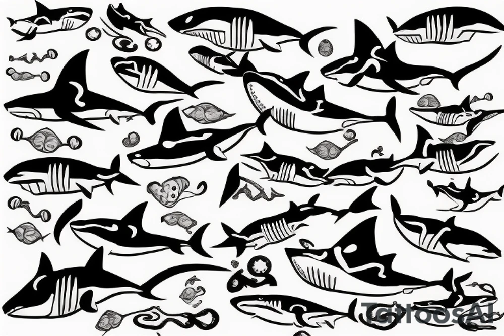 Shark tattoo idea