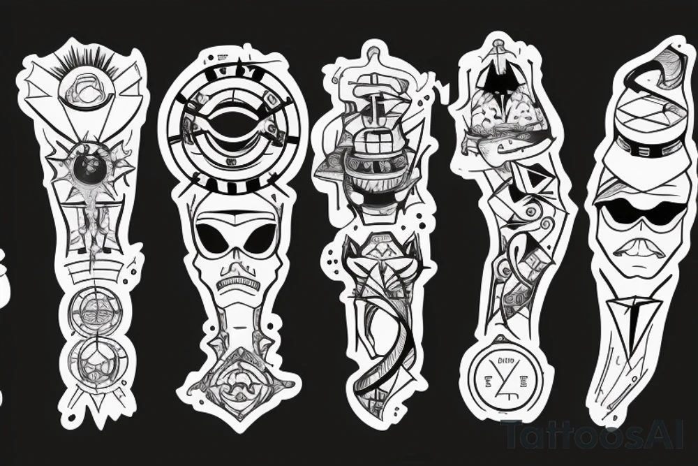The life cycle starwar tattoo idea