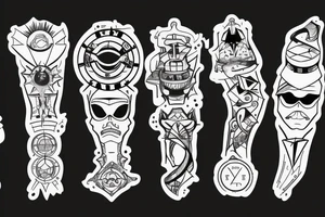 The life cycle starwar tattoo idea