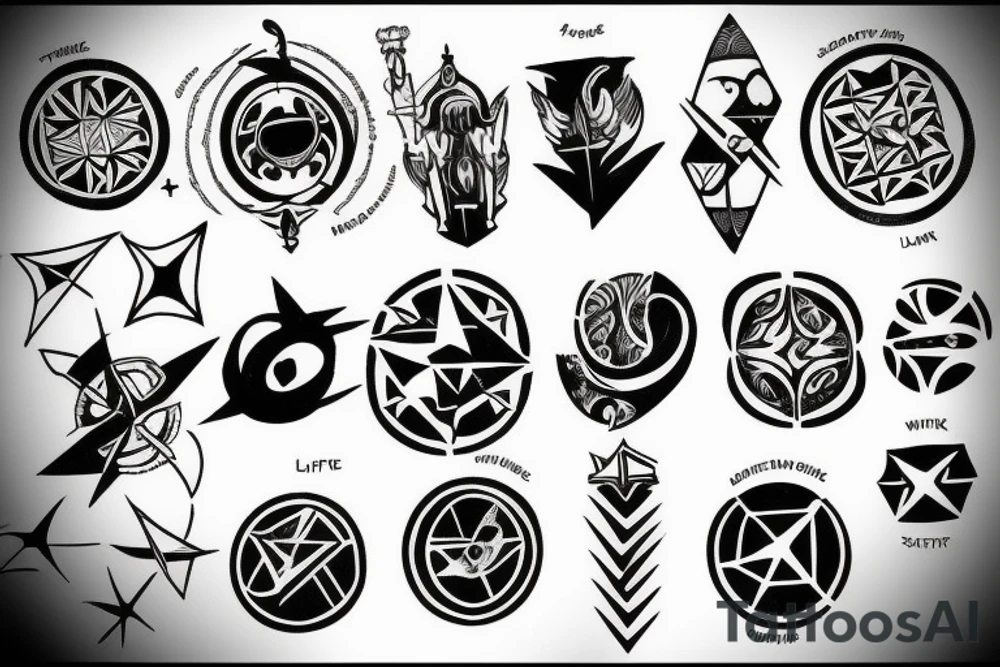The life cycle starwar tattoo idea