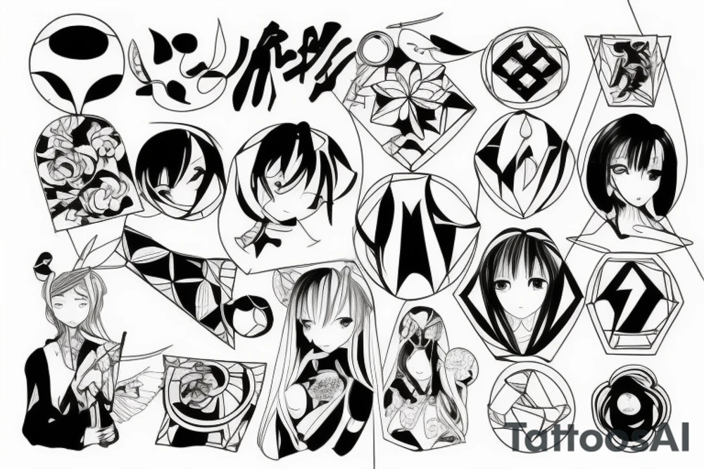 Anime tattoo idea