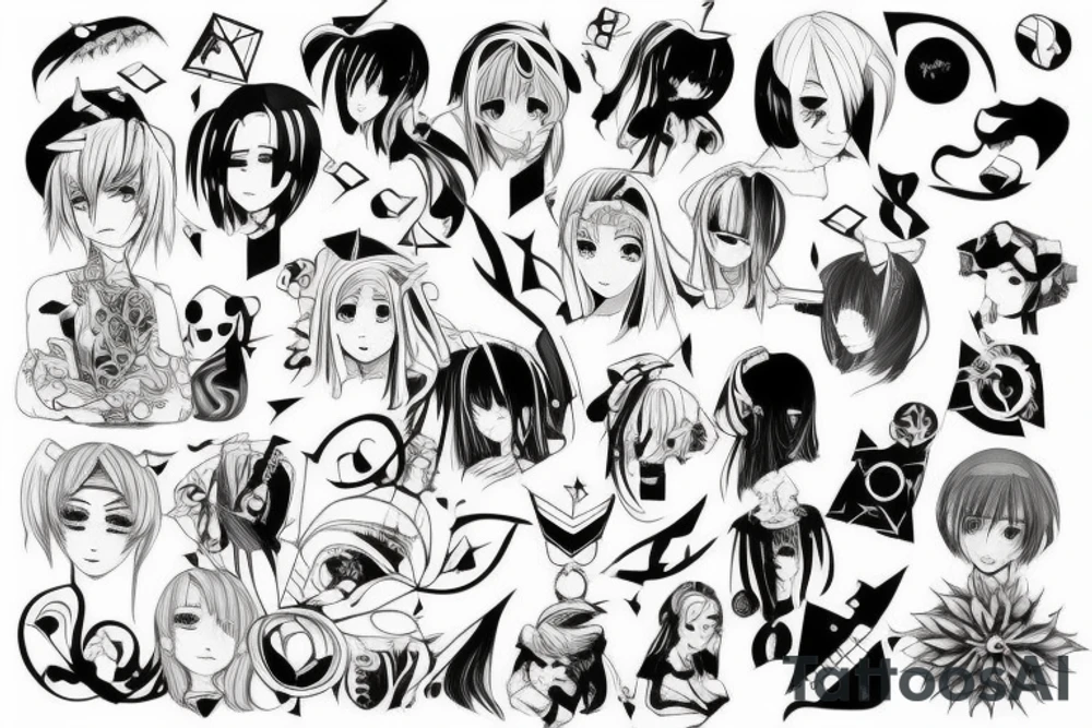 Anime tattoo idea