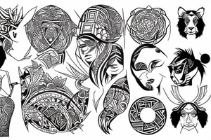 synhtesizer tattoo idea