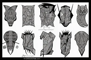synhtesizer tattoo idea