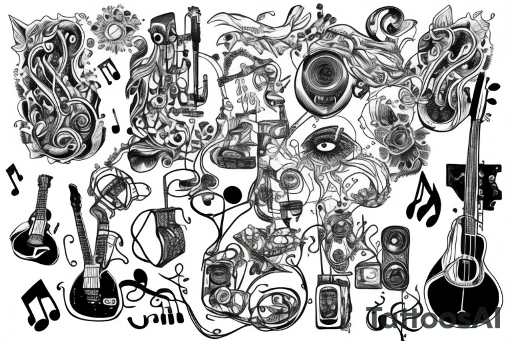 Music, Zoe Jane tattoo idea