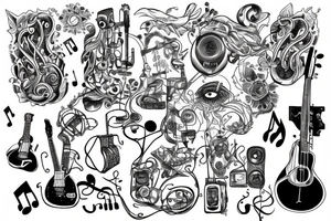 Music, Zoe Jane tattoo idea