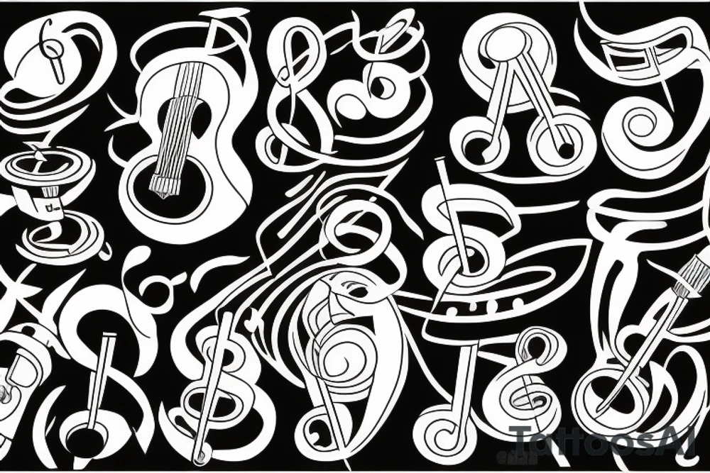 Music, Zoe Jane tattoo idea