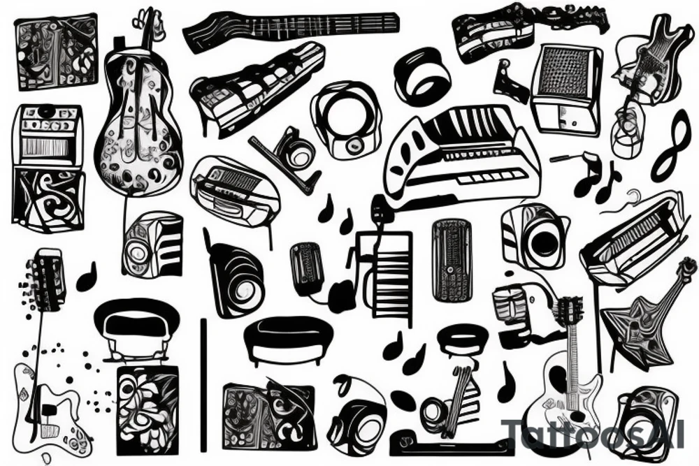 Music, Zoe Jane tattoo idea