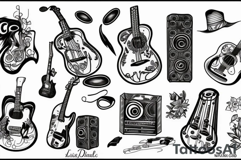 Music, Zoe Jane tattoo idea