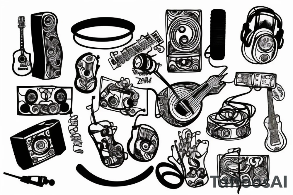 Music, Zoe Jane tattoo idea