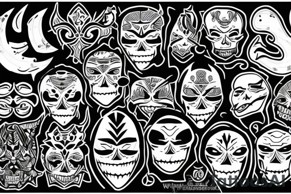 Joker, time ,death tattoo idea