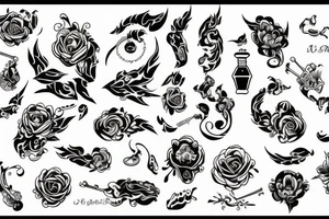 digital marketing long sleave tattoo idea