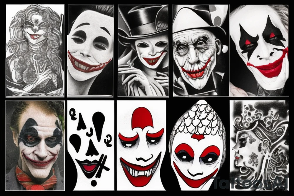 Joker tattoo idea