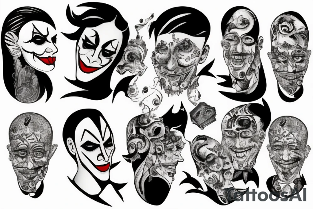 Joker tattoo idea