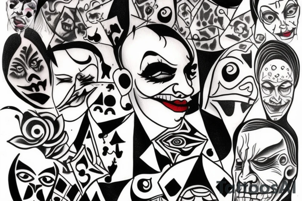 Joker tattoo idea