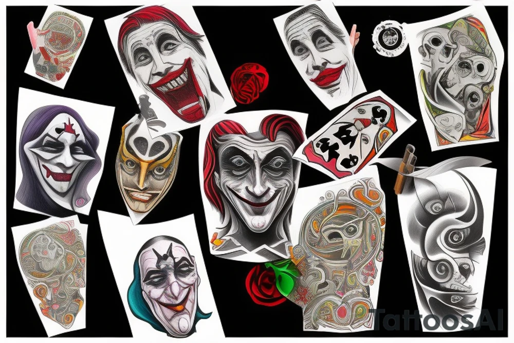 Joker tattoo idea