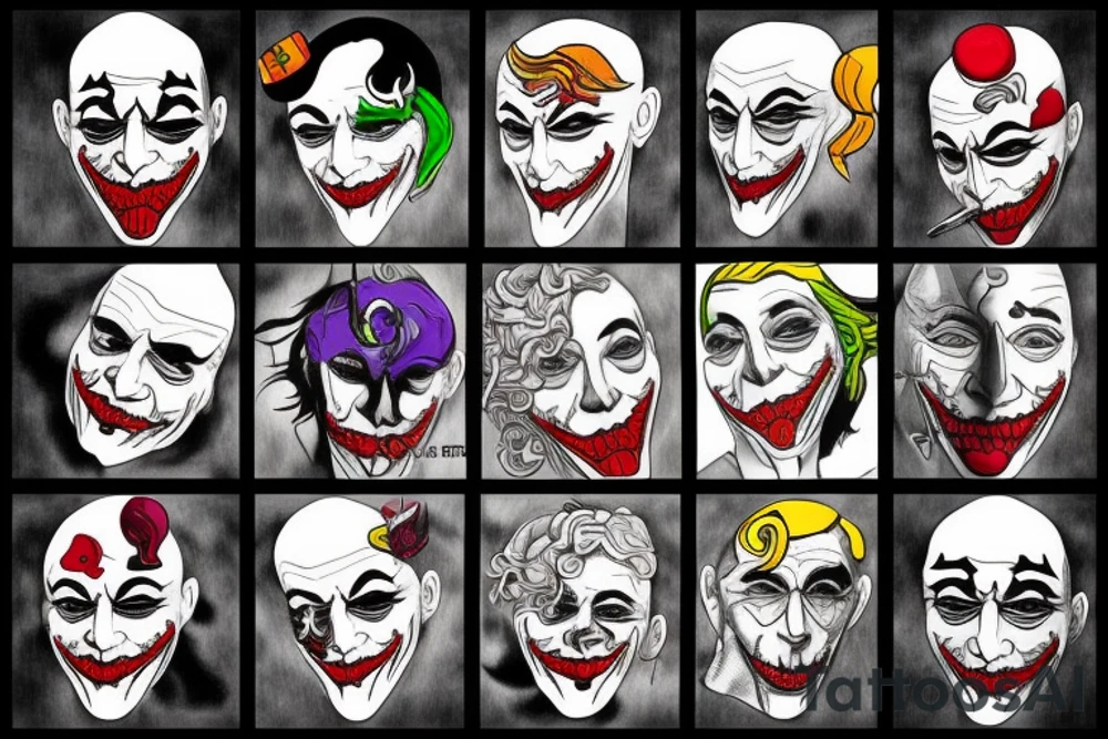 Joker tattoo idea
