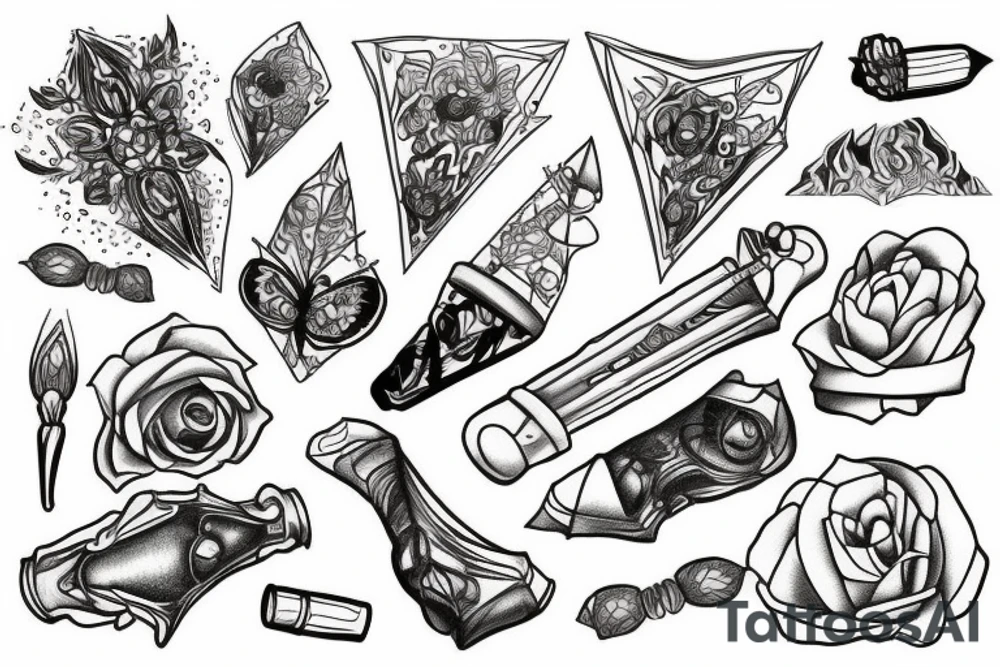 mont blanc tattoo idea
