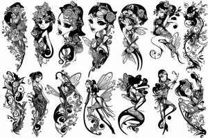 fairy tattoo idea