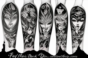 fairy tattoo idea