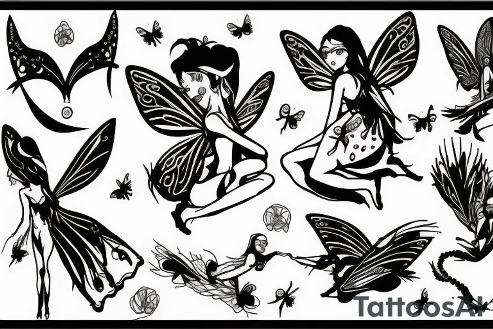 fairy tattoo idea