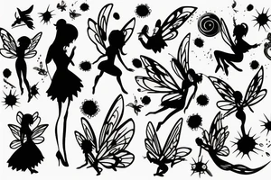 fairy tattoo idea