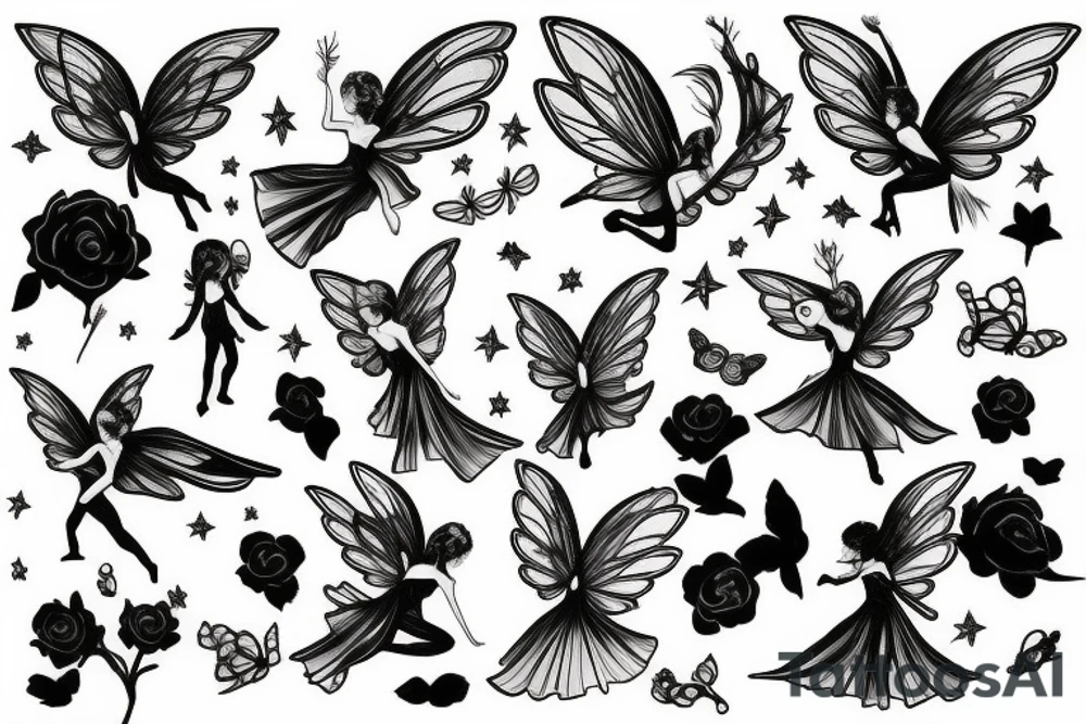 fairy tattoo idea