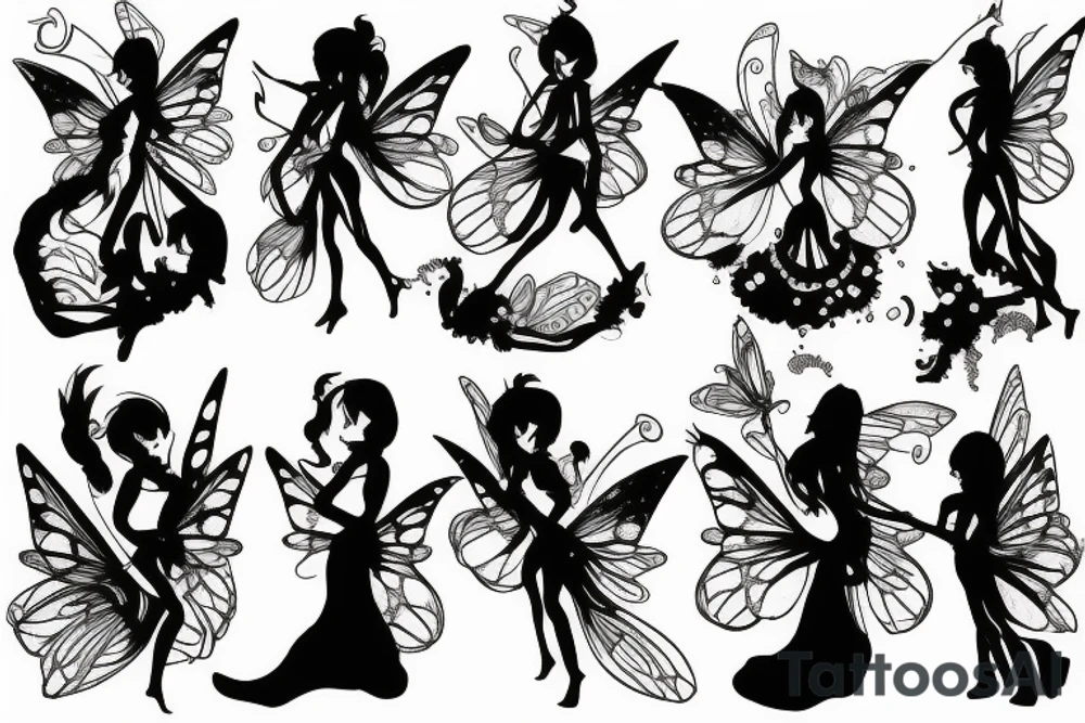 fairy tattoo idea