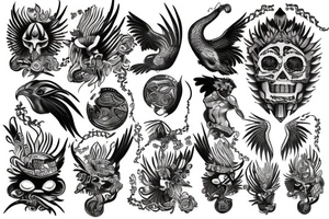 inca phoenix tattoo idea