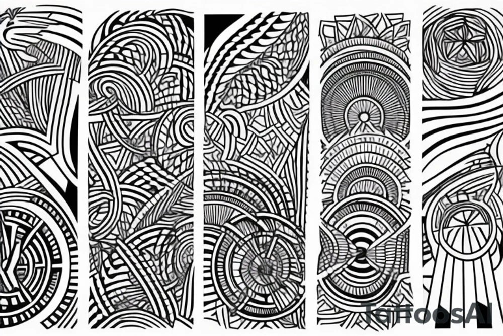 Fine line geometric tattoo for the lower arm tattoo idea