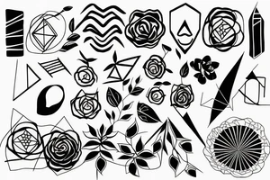 Fine line, minimalist tattoo idea